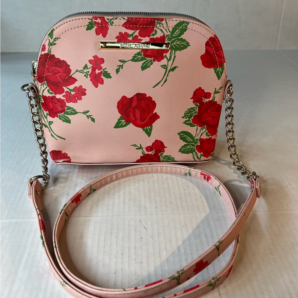 Betsey Johnson Floral Dome Crossbody Bag - Picture 9 of 16